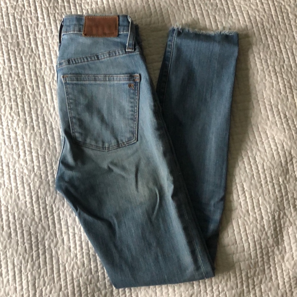 Madewell high rise skinny